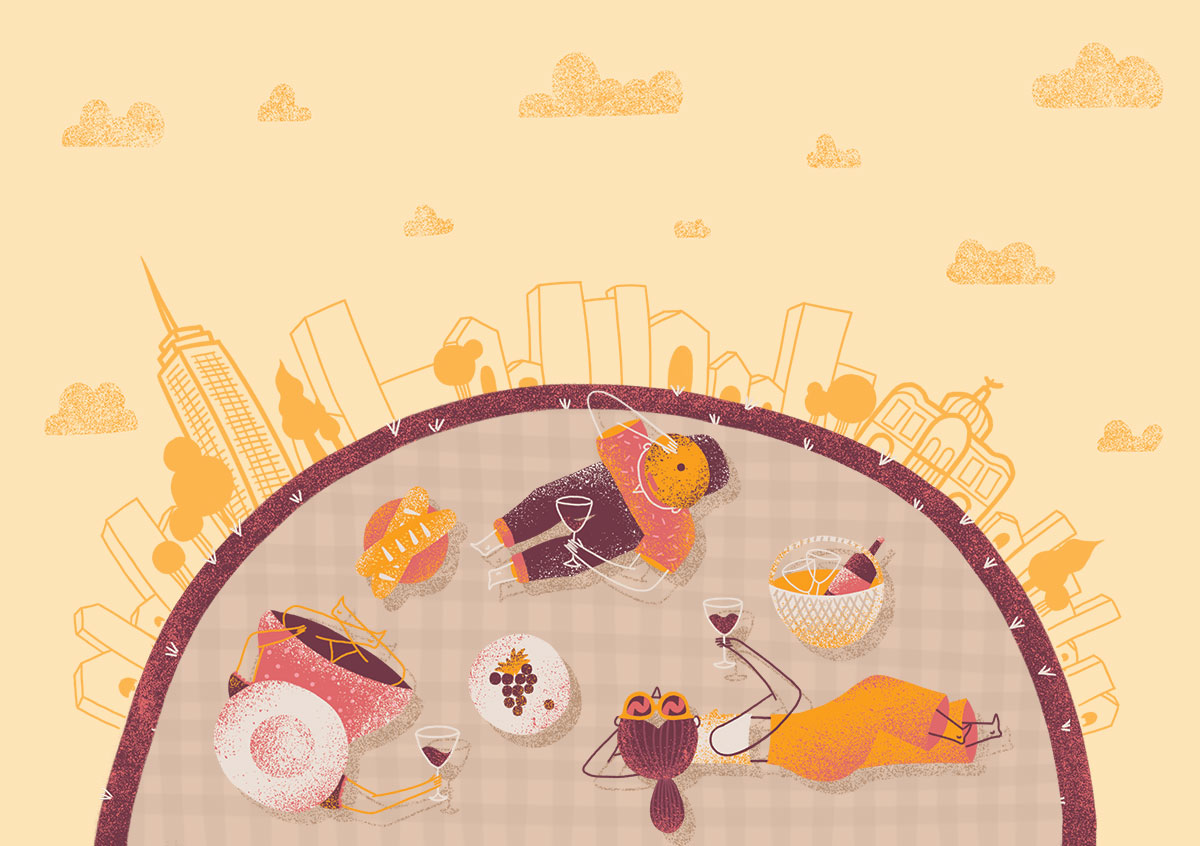 Brindar por las vendimias