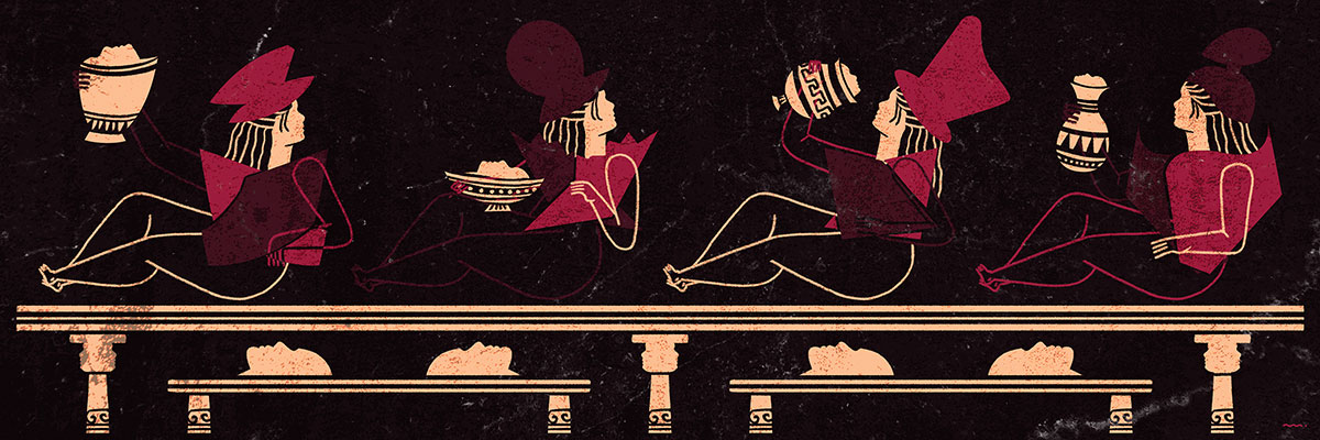 El banquete y Amélie Nothomb